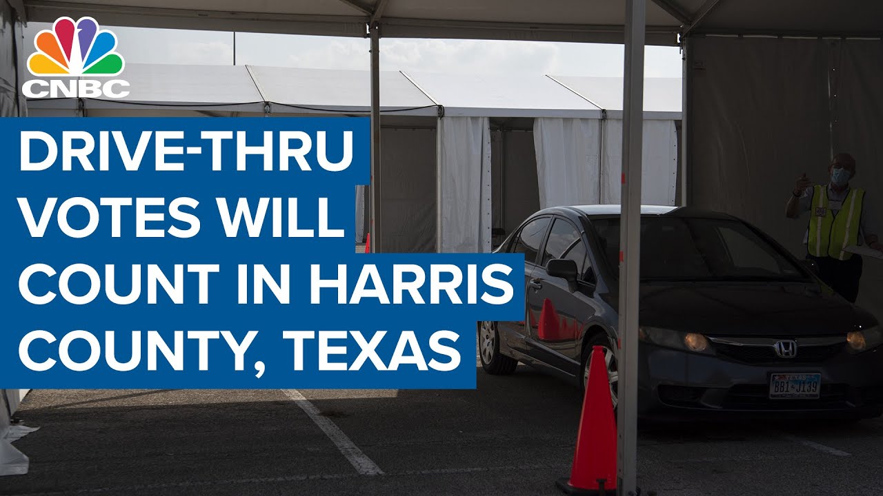 Drive-thru votes will count in Harris County, Texas