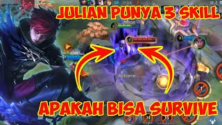 JULIAN SEASON 30 OVER POWER DAMAGE GAK NGOTAK | ROAMER SABER SAMPE GAK BERKUTIK | MOBILE LEGENDS