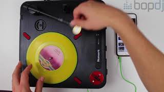 Numark PT-01 Portable Scratch Turntable Talk-Through | Bop DJ