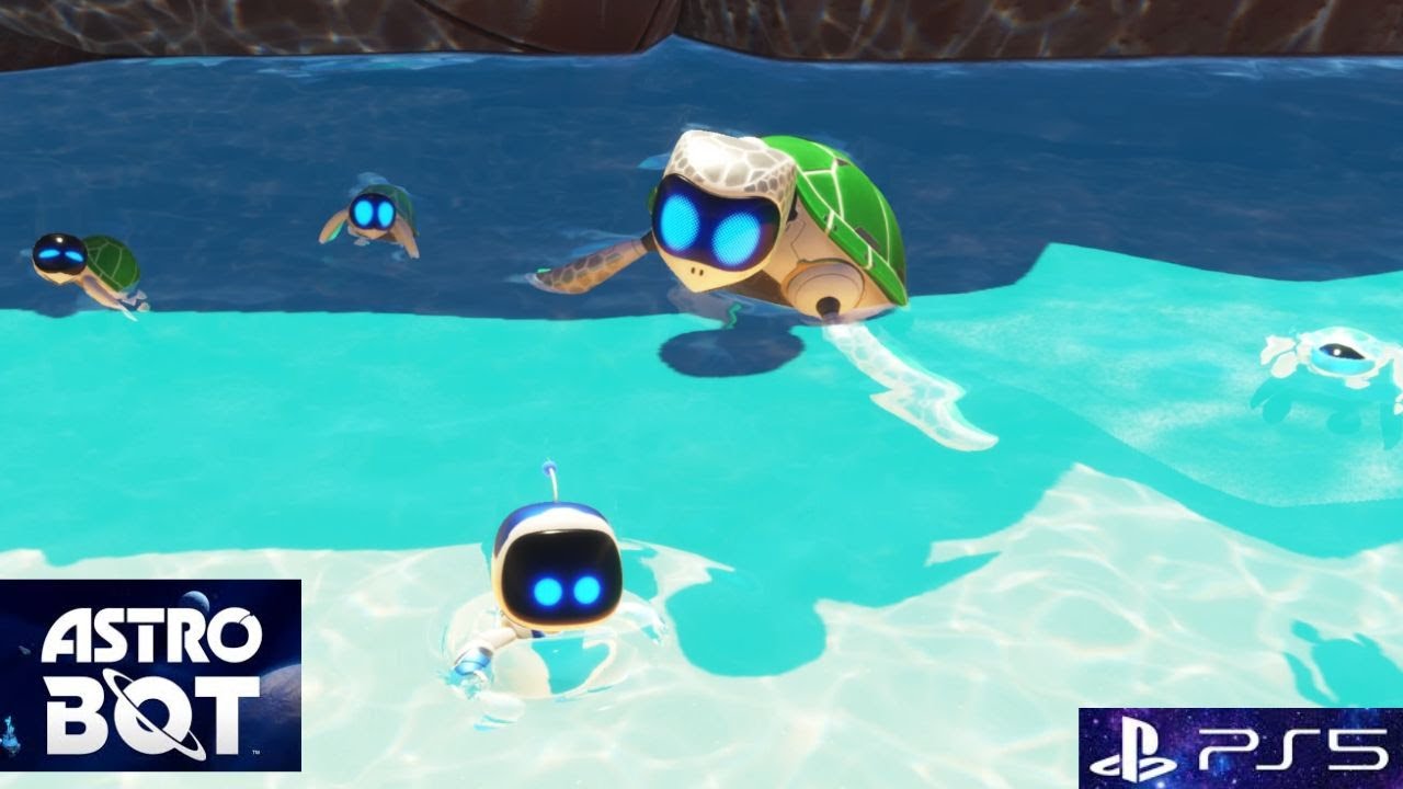 ASTRO BOT et les Tortue 🐢 PLAY 5 - YouTube