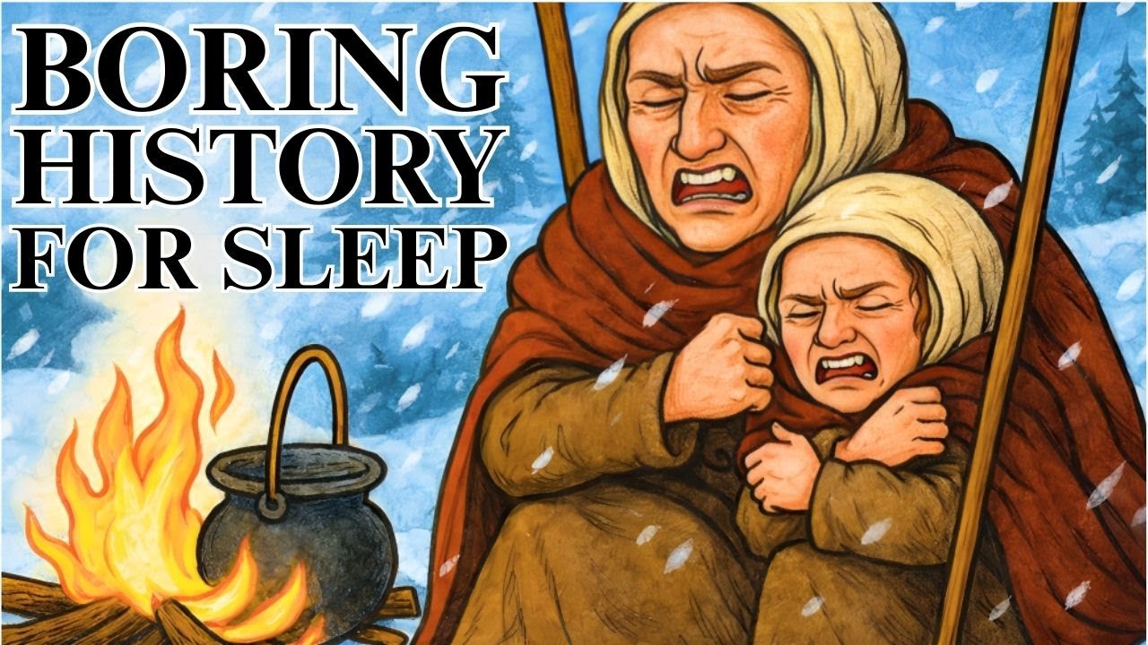 How Medieval Hermits Slept Warm in Deadly Blizzards | Boring History For Sleep |