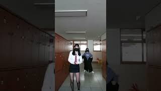 05년생 고2 학교에사 교복에 검스입고 댄스!