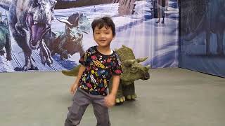 Serunya Bermain ke Dino Park Jogja (Part 1): NAIK DINOSAURUS!