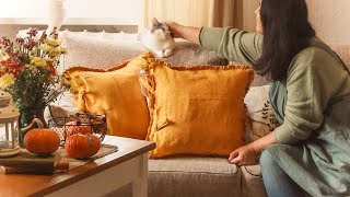 Enjoy autumn | Hunting for forest mushrooms | Sewing an autumn pillow | Pleasant Home Care