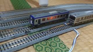 TOMIX キハ120-20 美祢線（T⇒M車済） - YouTube