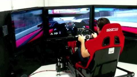 SIM10 D-Box iRacing Laguna Seca IndyCar