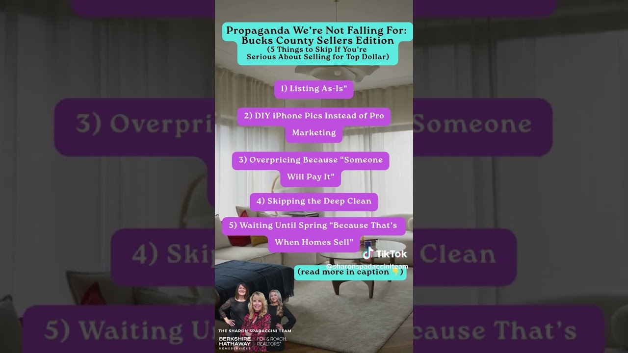  Propaganda We Re Not Falling For Bucks County Sellers Edition