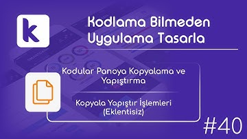 Kodular Panoya Kopyalama ve Yapıştırma | Kodular Copy Paste (Uygulama Nasıl Yapılır?)