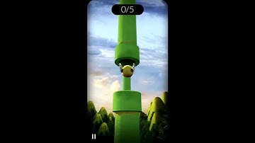 Flappy 3D (by Ensomniac Studios) - arcade game for android and iOS - gameplay.