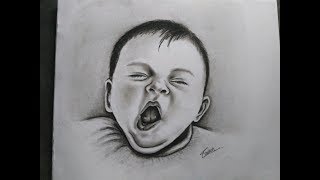 Hello friends. this is my latest drawing .. in i showed how to draw
realistic cute yawning of a baby drawing, yawing kid ta...