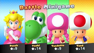 Mario Party 10 Whimsical Waters Peach , Yoshi , Toadette , Toad Vmgaming
