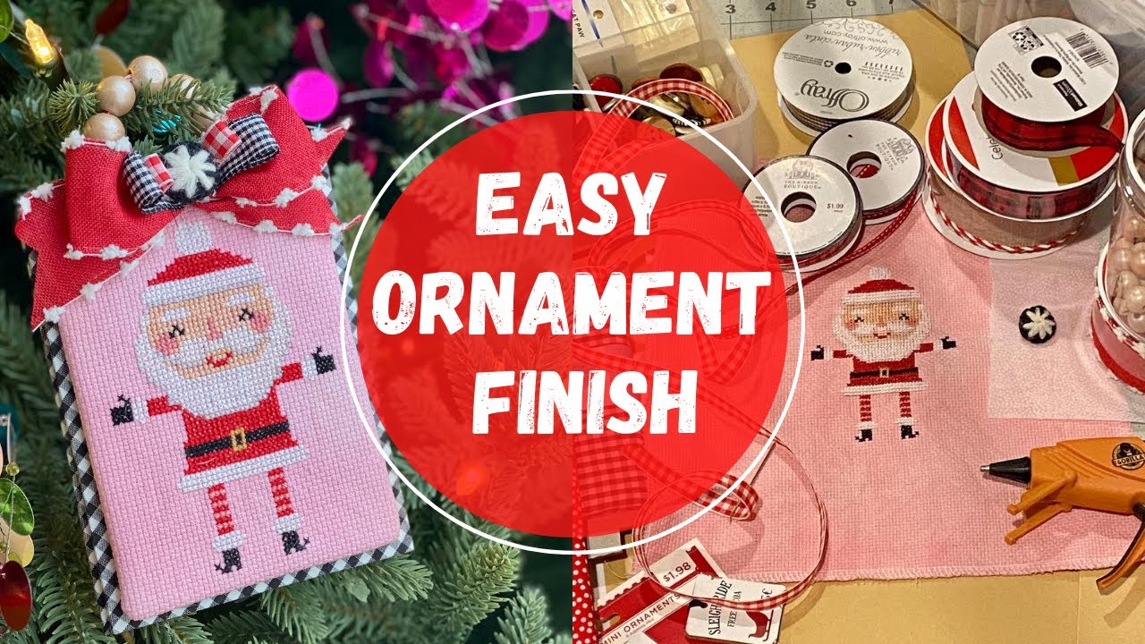 How to Make Cross-Stitch Ornaments with Lori Holt