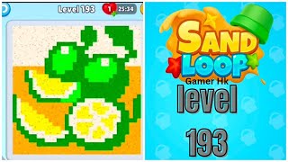 Famous Sand loop level 193 Walkthrough Solution  Wealth