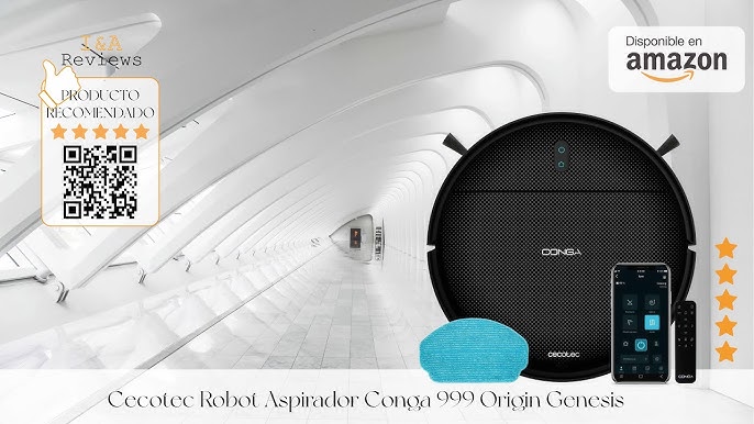 Conga 999 Origin X-Treme. Vuelve la Oferta con un precio de 99,00€, este Robot  Aspirador no tiene rival