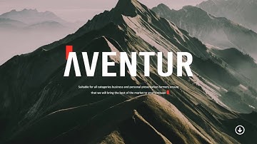 Aventur - Traveling Keynote & Powerpoint Template