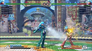 KOF14 kula another EX breath reset