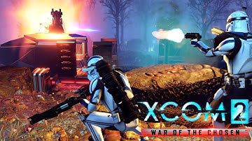 501st Squad Raid The CIS Train I XCOM 2 Clone Wars Modded I Cinematic Gameplay I No UI