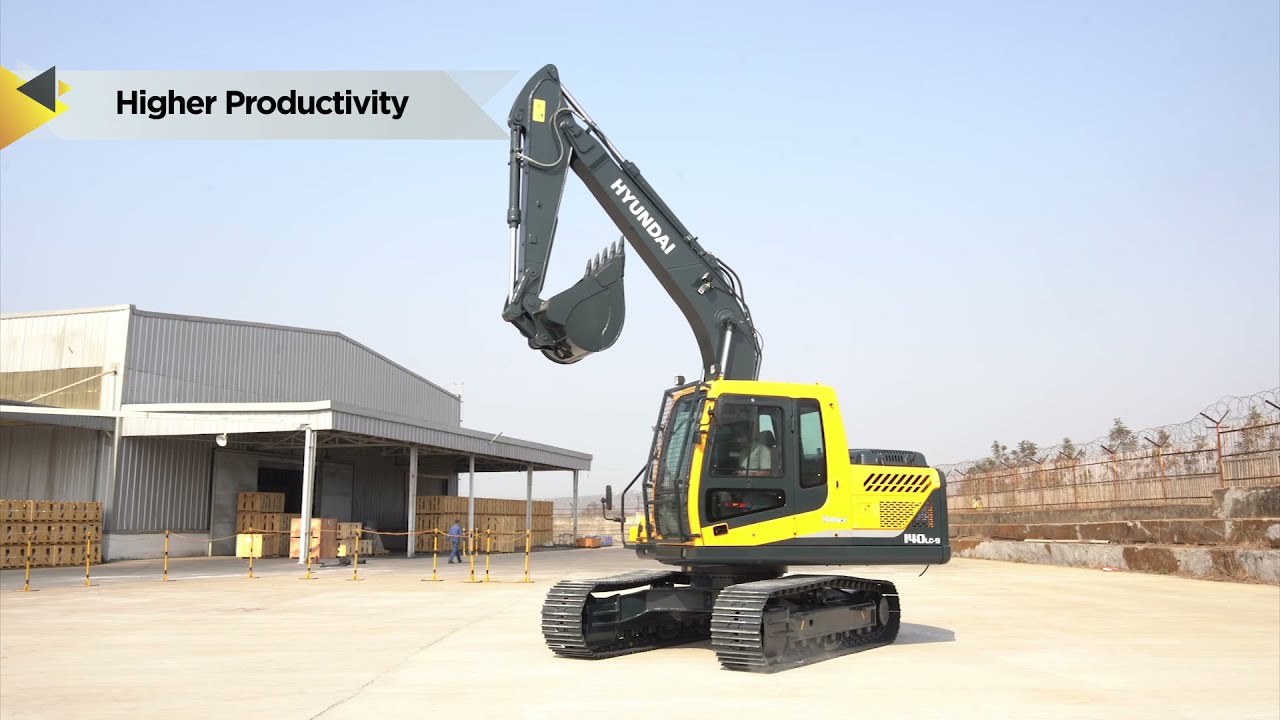 Hyundai R140LC-9 Construction Excavator Walk-around Video