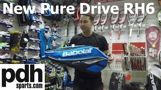 Babolat Pure Drive 6 Racket Holder 2015 Bag review by PDHSports.com