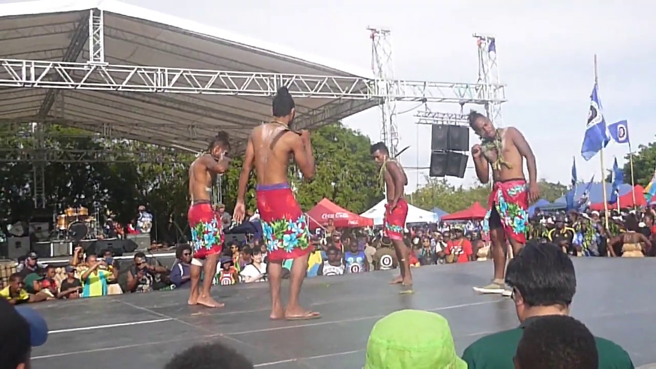 Knife Dancing from Bougainville Island PNG,