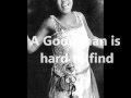 Bessie Smith - A Good Man is Hard to Find (1927)