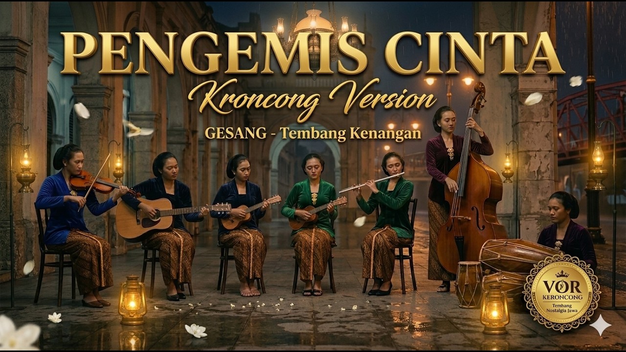 Pengemis Cinta - Ella (Official Kroncong Version) | Tembang Lawas Syahdu | #keroncong #cover