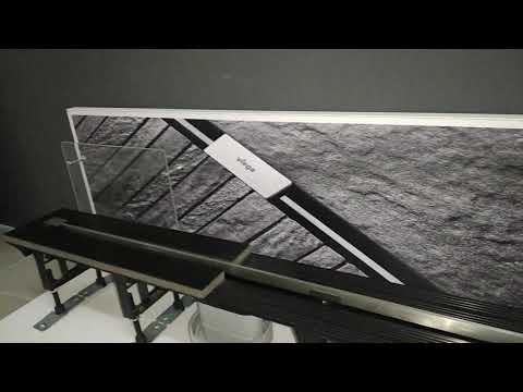 Душовий лоток зі вставкою SR низький 70 мм Viega Advantix Vario 120 см 721671_686291, видео 1