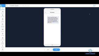 SMS Editor | FORTVISION  #smsmarketing #digitalmarketing #messagingsoftware #smscampaign #smsmessage screenshot 4