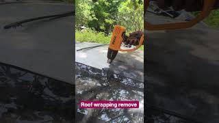 roof wrapping remove # car sticker cutting # car ppf wrapping # car light smoke # car accessories