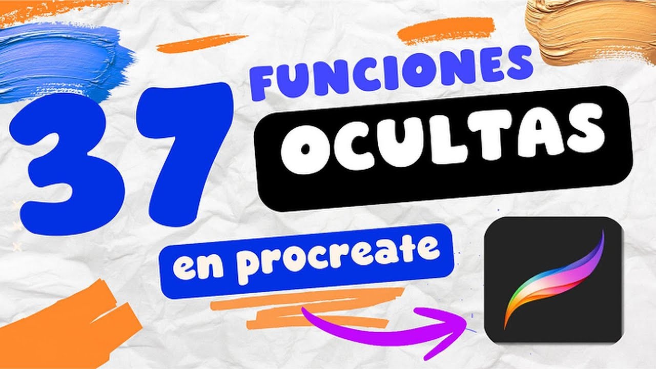 37 funciones OCULTAS en PROCREATE