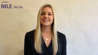 Sarah Hillyard on NILE Online courses