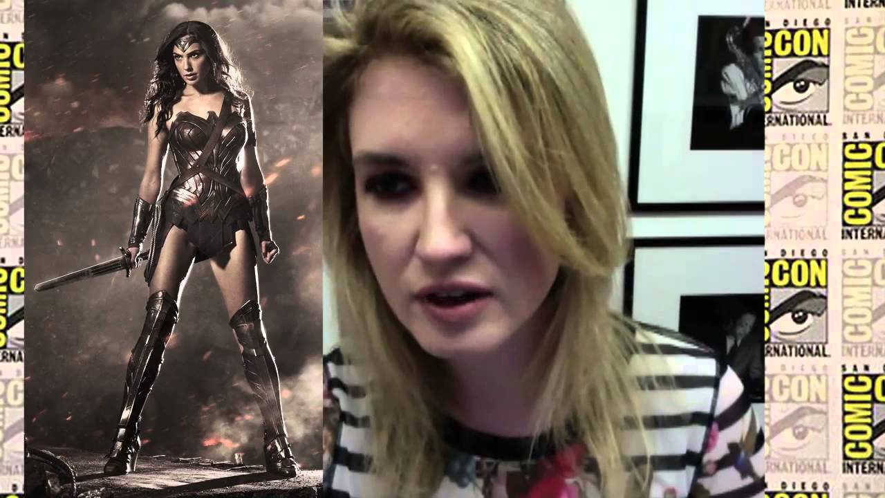 Comic Con 2014   Wonder Woman Costume Reveal with Gal Gadot!   Beyond The Trailer