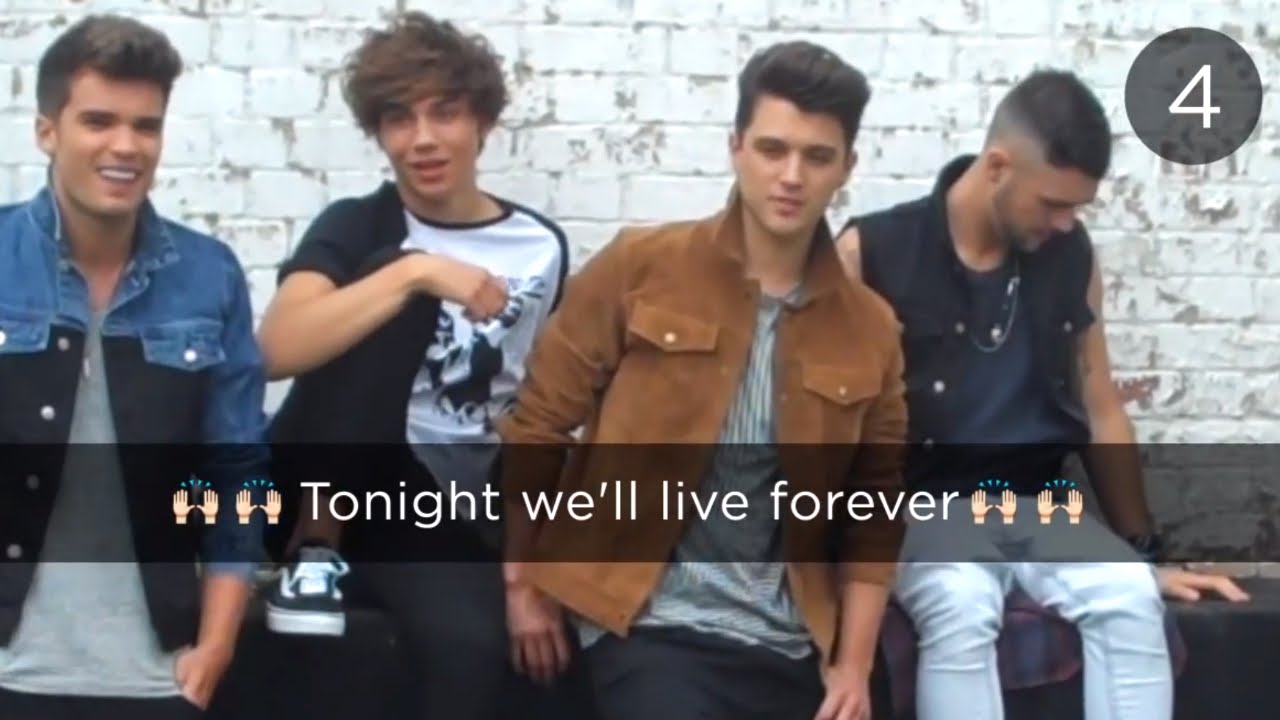 Union J Tonight We Live Forever Lyric Video YouTube