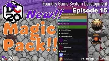 DC20-to-Foundry aflevering 15 - Nieuw Magic Pack, eerste officiële premium content-add-on #dc20 #...
