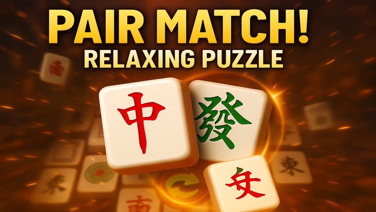 Mahjong Pairing: Relaxing Puzzle Matching Game