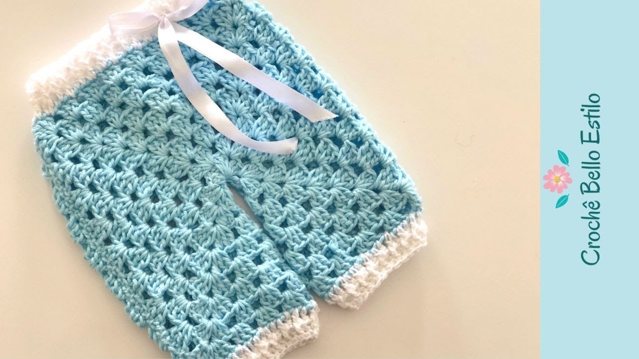CALÇA DE CROCHE INFANTIL #croche #calçadecroche #crochet #crocheinfantil