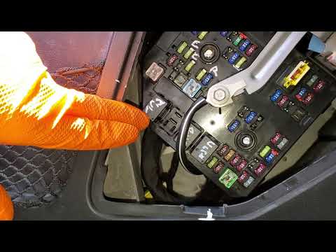 2014 Chevy Captiva Cigarette Lighter Fuse, Power Outlet Fuse & Relay