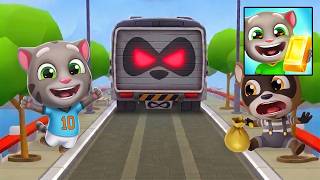 Talking Tom Gold Run | Football Tom Running Fast | Gameplay Walkthrough | (Android, iOS) screenshot 4