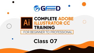 Illustrator CC Graphics Design Course Basic to Advanced Bangla Class 07