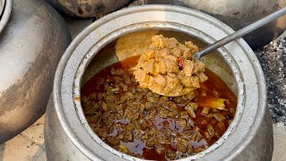 Dawat walima eating mutton korma and liver korma | Darwish,s cousin wedding