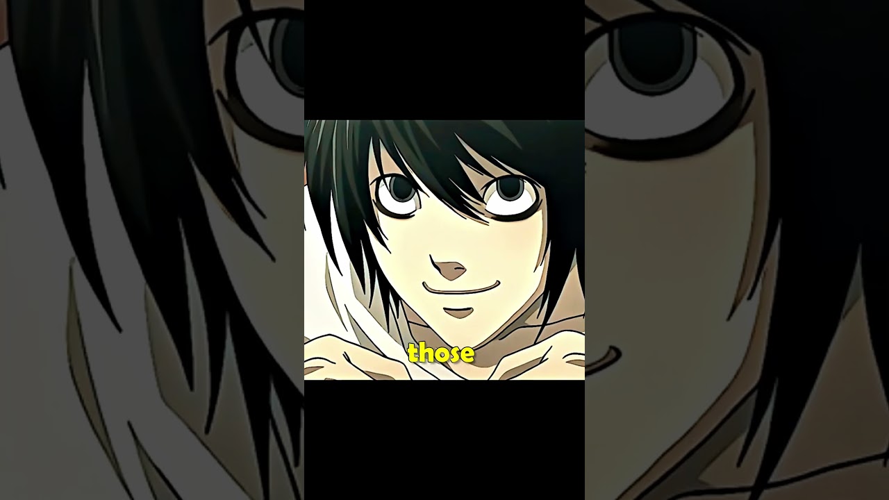 L Knew Light was Kira #deathnote #L #lightyagami #anime #ryuzaki