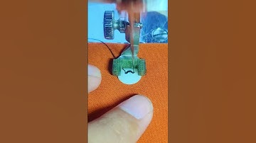 learn to sew buttons using a sewing machine #sewing