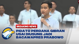 BREAKING NEWS - Gibran: Tenang Saja Pak Prabowo Saya Sudah Ada Disini