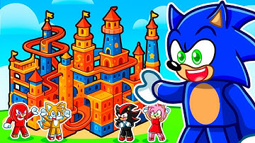 Building The BIGGEST Marble Factory In Roblox With MY FRIENDS!