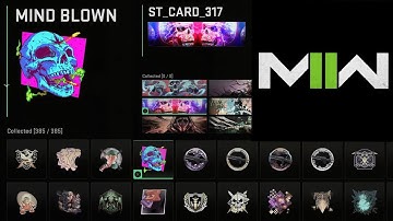 GET EVERY CALLING CARD AND EMBLEM IN MW2! (Easy Glitch)