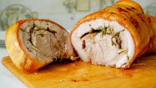 Приелась буженина? Тосканская свинина в помощь! Arista in porchetta мясной рулет