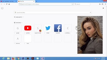 how to add your favorite website in mozilla top sites in new tab