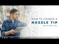 How to Change a Nozzle Tip on an Injection Molding Machine