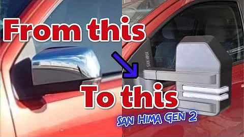 San Hima Gen 2 towing mirrors installation