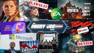 AJS News - Sony SUES Tencent!, Battlefield BETA, Bioshock 4 Denied, Youtube AGE Gate, 9K MS Laysoffs